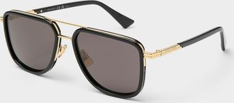 Bottega Veneta Aviator sunglasses