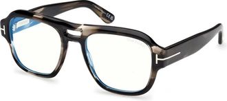 Tom Ford Ft 6085B 056 Eyeglasses - Heren - Brillen - Bruin - 54 MM - Accessoires