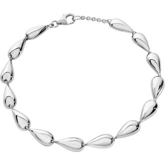 Lucy Quartermaine Tear Drop Full Bracelet in Sterling Silver at Nordstrom, Size 7.5