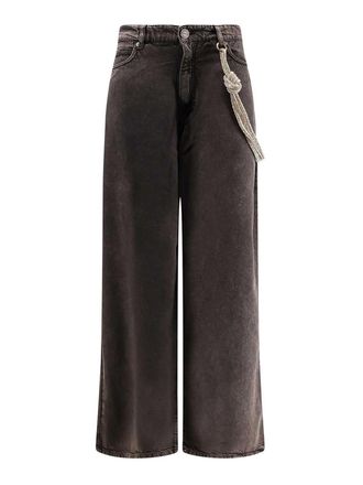 Pinko Lauryn Jeans In Bull Denim