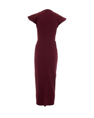 Isabel Marant Womens Dress Nadra Dark Burgundy Cotton Evening Suits