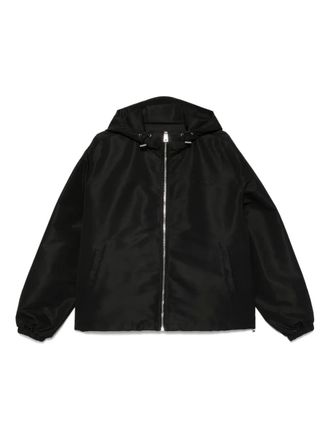 Givenchy zip-up hooded jacket - Black