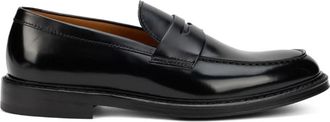 Doucal's Siena Loafer - Heren - Loafers - Zwart - 43 EU - Leer - Schoenen