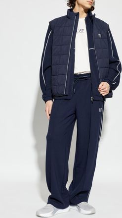 Emporio Armani T-shirt With Print, Mens, Cream