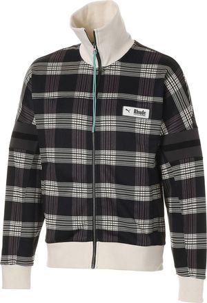 Puma X Rhude XTG AOP TRA Multi SP WUP Knit Jacket White Brown 595341-02