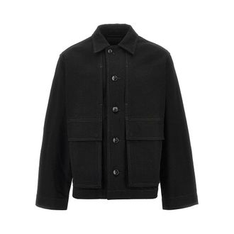 Christophe Lemaire Denim Boxy jacket Man M