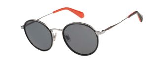 Superdry Sonnenbrille SUPERDRY Modell 995063, Herren, silber, schwarz, mehrfarbig, metallic, Sonnenbrillen Sonnenbrille, Form Rund, Logoschriftzug auf B&uuml;gel, K