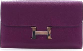 Herm&egrave;s Pre-owned Hermes Epsom Constance Long Wallet Ladies 2JUTTR82BJCZ0RRS