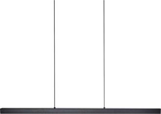 Beliani LED Pendant Lamp CANDELERO with Remote Black