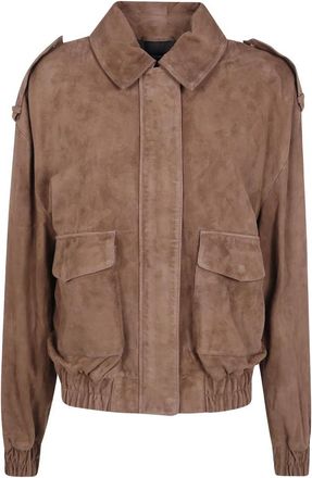 Arma Bomber Jassen - Dames - Bomber jackets - Bruin - S - Jassen
