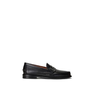 Polo Ralph Lauren Loafers, male, Black, Size: 10 US Alston Penny-Casual Loafer