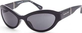 Michael Kors Womens MK2198-300587-59 MK2198 59 300587 Burano Sunglasses - Black - One Size