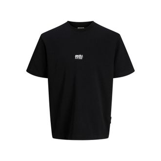 Jack & Jones Jack And Jones Herenlogo T-Shirt (Zwart)