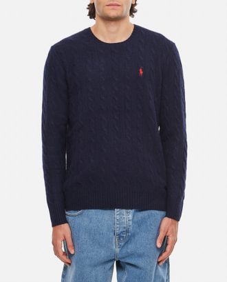 Polo Ralph Lauren Cable Knit Wool Cashmere Jumper