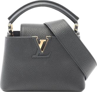 Louis Vuitton Borsa a mano Capucines mini 2021 - Nero