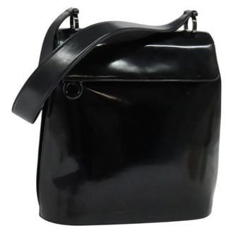 Ferragamo Pre-owned Canvas shoulder-bags - Dames - Pre-owned - Zwart - Maat: ONE Size