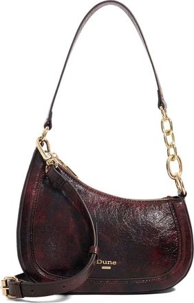 Dune London Direction Faux Leather Shoulder Bag in Purple at Nordstrom