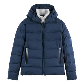 Fay Winter Jackets, male, Blue, Size: XL DB Front Maglia