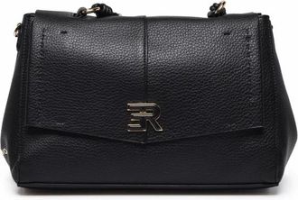 Ermanno Scervino Tassen, Dames, Zwart, ONE Size, Su&egrave;de, Eba Schoudertas