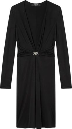 Versace Cocktailjurk - Dames - Casual kleedjes - Zwart - M - Kleedjes
