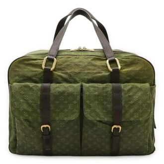 Louis Vuitton Vintage, unisex, Groen, ONE Size, Pre-owned Weekendtas