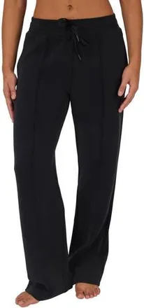 Yogalicious SoftLite Timeless Pintuck Sandwash Pants in Black at Nordstrom Rack, Size X-Small
