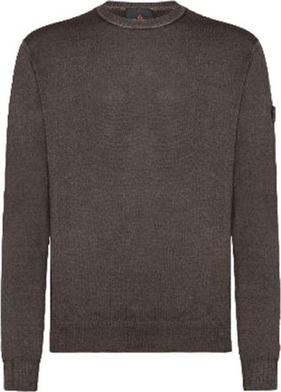 Peuterey Brown Crew-Neck Sweater