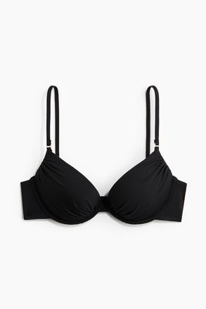 H&M Super-Push-up-Bikinitop - Schwarz