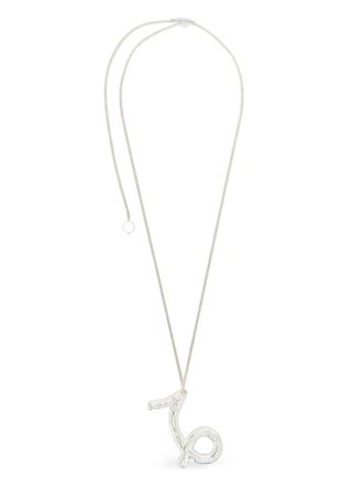 Jil Sander Collana con pendente - Argento