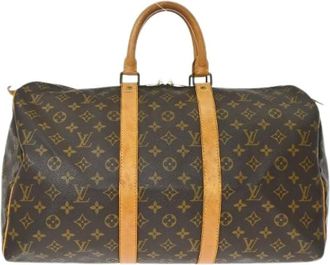 Louis Vuitton Pre-owned Weekend Bags, unisex, Brown, Size: ONE SIZE Pre-owned Keepall bag