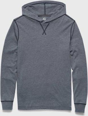 Surfside Supply Co. Harry Burnout Hooded Tee in Navy Blazer at Nordstrom, Size Medium