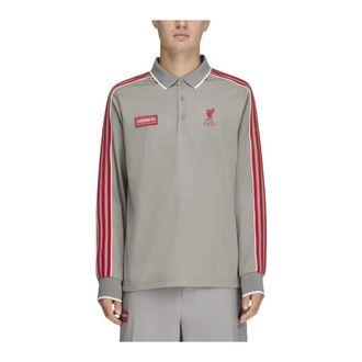 adidas Liverpool Spzl F.c. Polo - Heren - Sport - Grijs - Maat: L Spandex