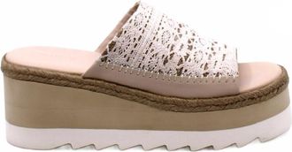 Free People Womens Santorini Espadrille Sandal In Plaster