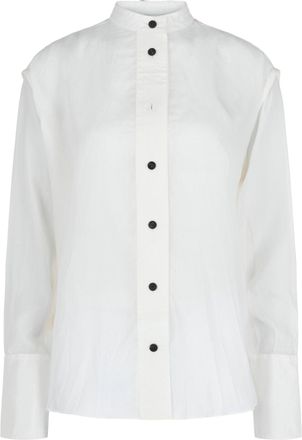 Ferragamo Irregular Pleat Blouse
