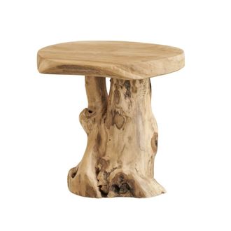 Moloo auxiliar de teca maciza &oslash;40 cm