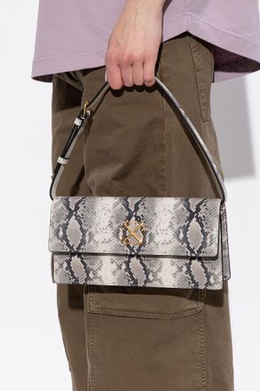 Off-white Jitney 1.0 Shoulder Bag, Womens, Beige