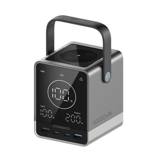 OEM Bater&iacute;a Externa Con Carga Inal&aacute;mbrica De 40000 Mah, Usb-c Y Usb-a, 300 W - Negra