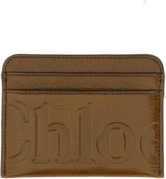 Chloé Leather Card Holder