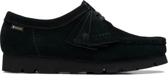 Clarks Wallabee GTX - Heren - Veterschoenen - Zwart - 42 EU - Su&egrave;de - Schoenen