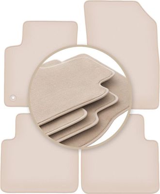 OEM Alfombrillas Premium Beige Para: Citro&euml;n C3 Aircross Ii Crossover 2017