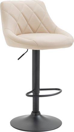 Clp Clp - Taburete De Bar Lazio Crema Negro