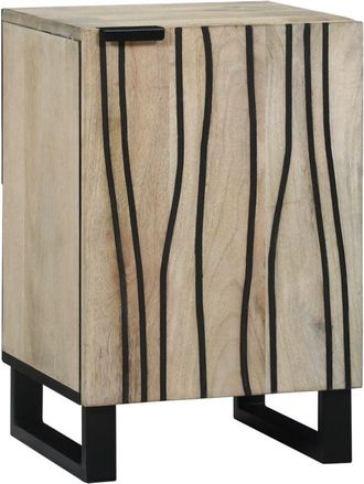 vidaXL Gabinete de Lavabo para Baño con estante 38 x 33,5 x 58 cm vidaXL