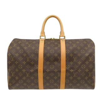 Louis Vuitton Vintage, unisex, Bruin, ONE Size, Pre-owned Keepall 45