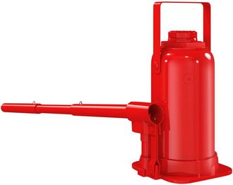 OEM Gato Hidr&aacute;ulico De Botella De 12t, Gato Hidr&aacute;ulico De Botella Con Rango De Elevaci&oacute;n De 19-37 Cm, Mango Largo Y Sill&iacute;n, Rojo