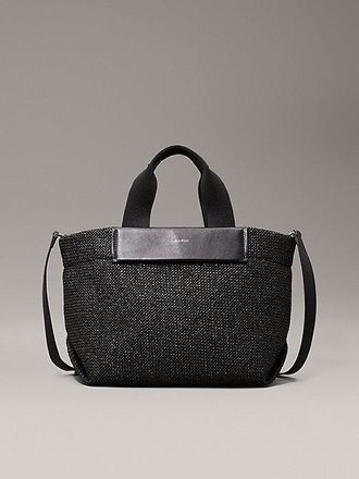 Calvin Klein Bolso Tote Peque&ntilde;o De Rafia