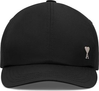 Ami Ami de Coeur Stud Cap - unisex - Petten - Zwart - ONE Size - Katoen - Accessoires