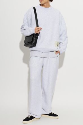 Jacquemus Cotton Sweatshirt Torneo, Mens, Grey