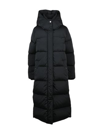 Woolrich Black Polyamide Quilted Down Jacket