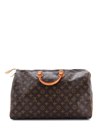 Louis Vuitton Speedy Handbag Monogram Canvas 40 satchel - Marrone
