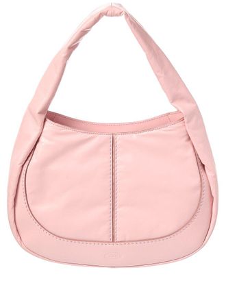 Tod's TodS Logo Leather Hobo Bag